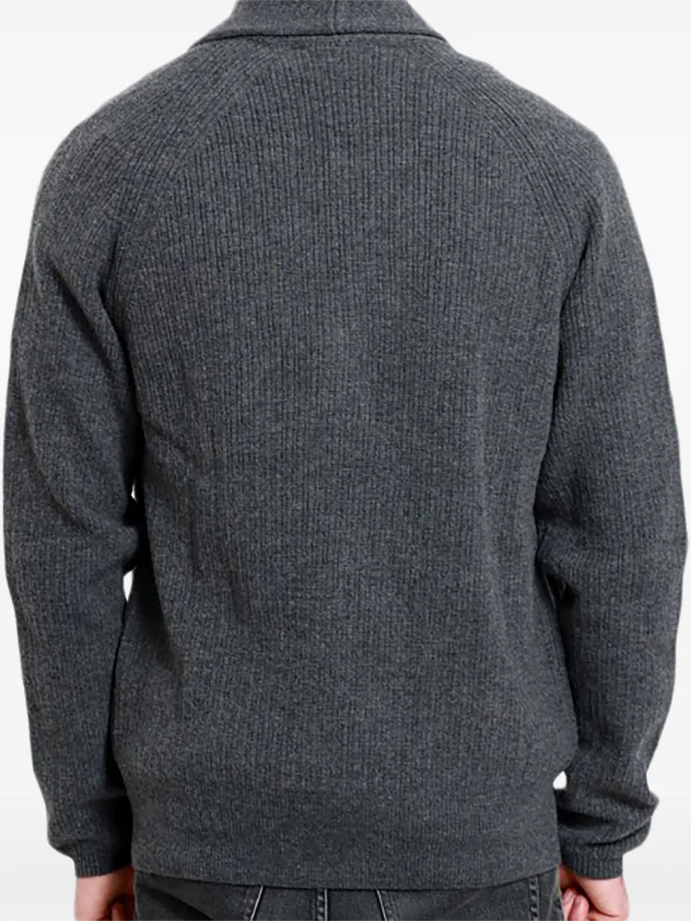 Paolo Pecora V-neck cardigan - Grijs