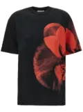 Alexander McQueen printed t-shirt - Black