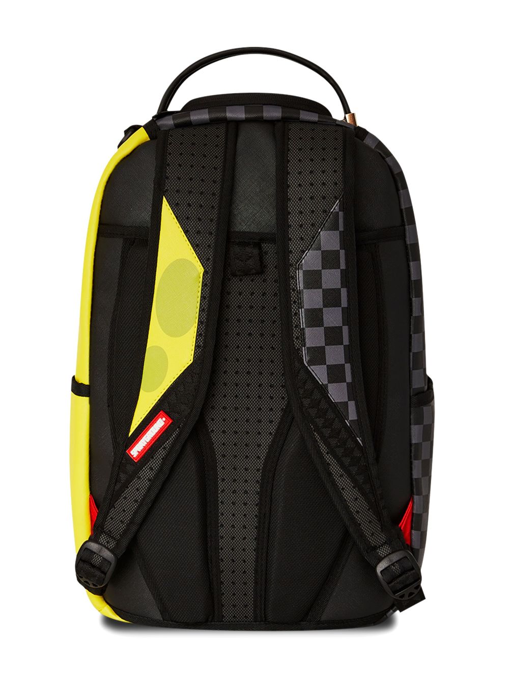 sprayground kid monster-print backpack - Geel