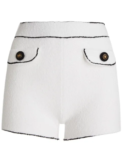 Moschino contrasting-trim shorts