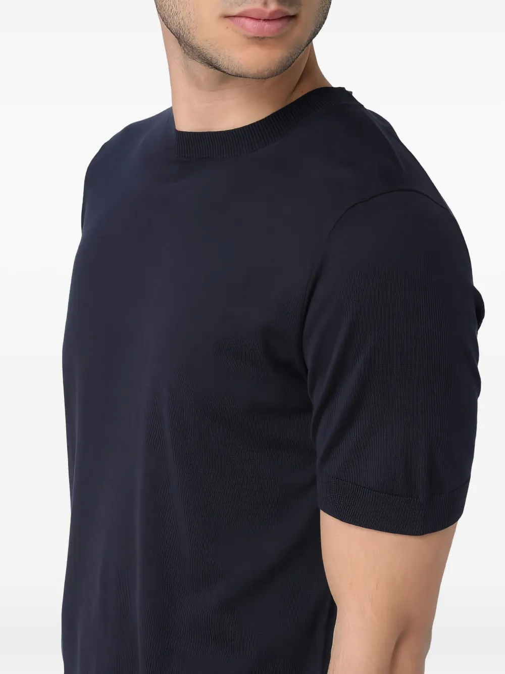 Paolo Pecora short-sleeve crew-neck T-shirt Blauw