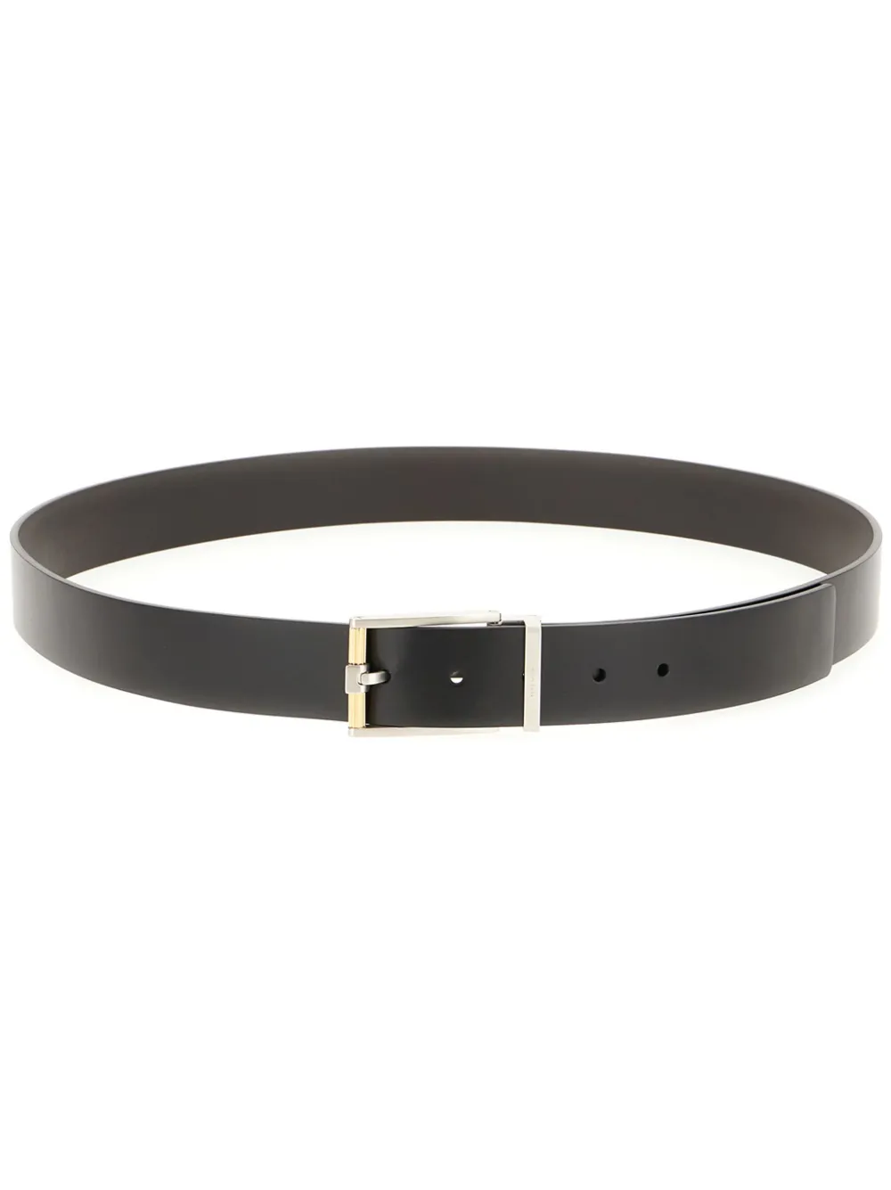 Ferragamo Omkeerbare riem Zwart