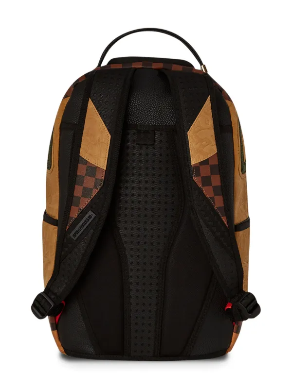 Sprayground Kid Henny Raceway Graff Backpack | Brown | FARFETCH