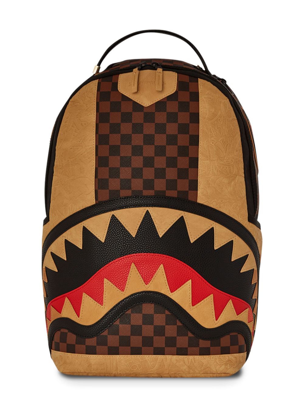 sprayground kid Henny Raceway Graff backpack - Brown