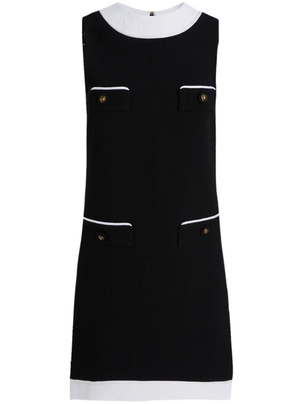 Moschino two-tone dress - Black