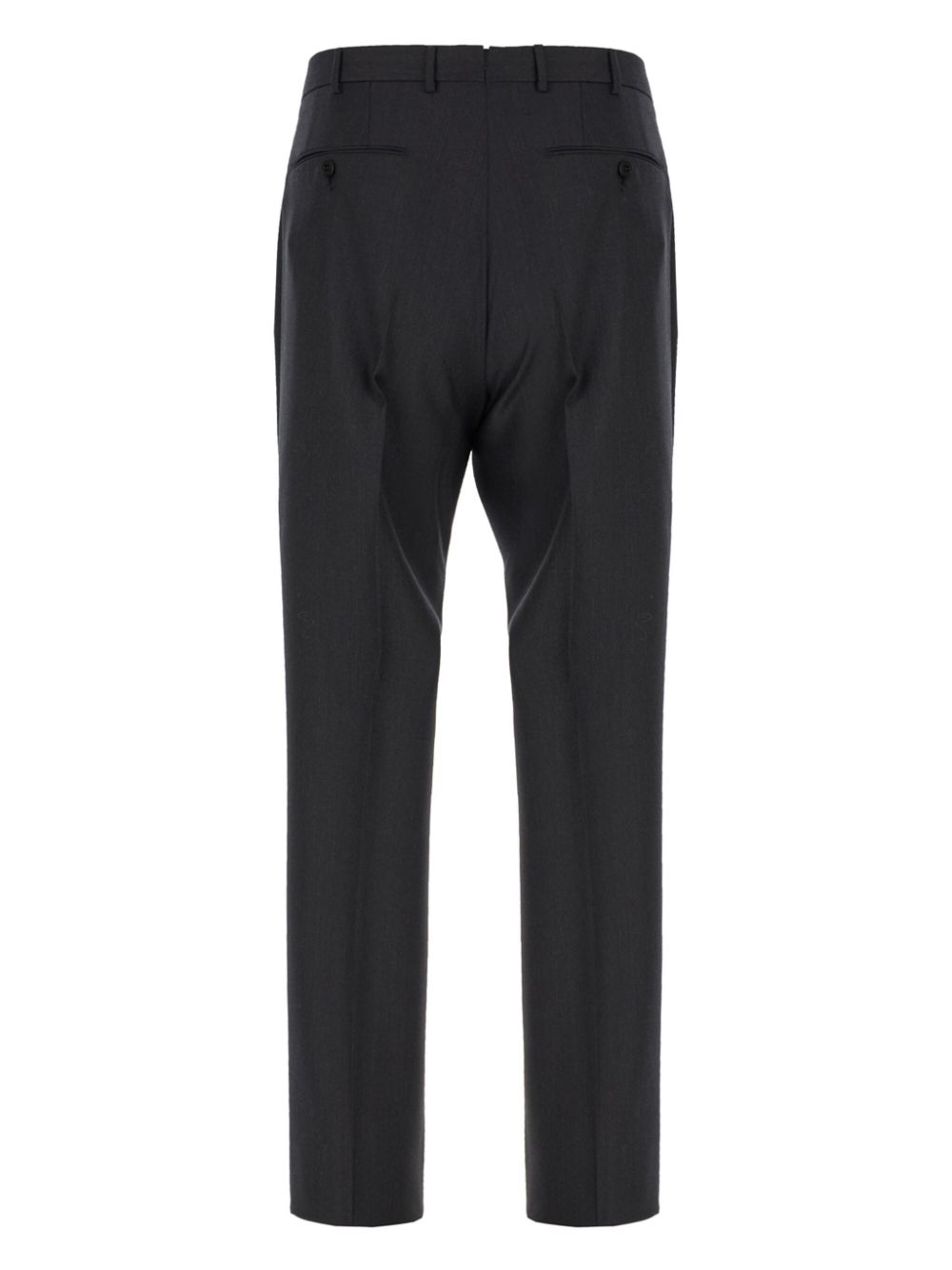 Zegna wool tailored trousers - Zwart