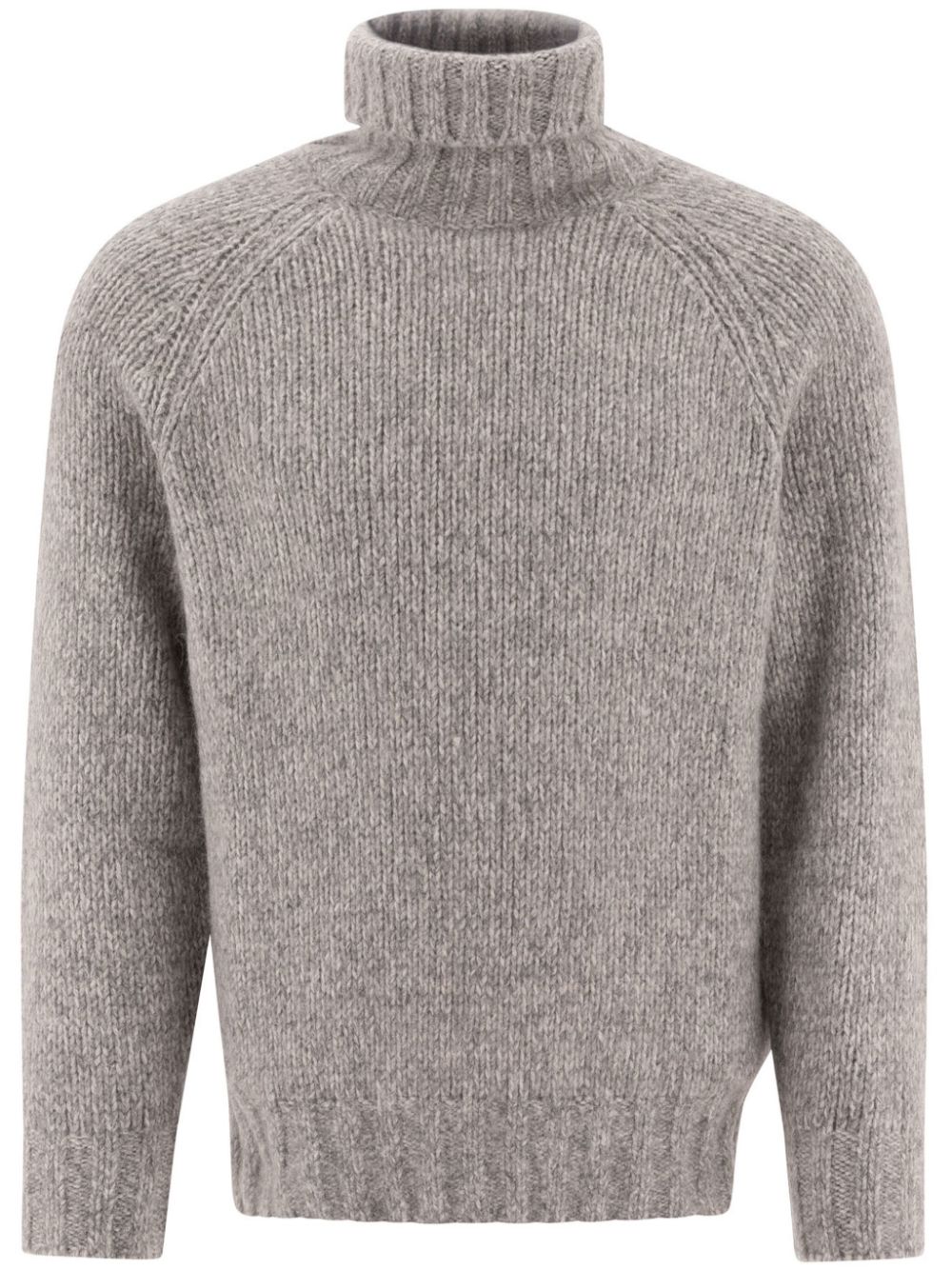 roll-neck sweater