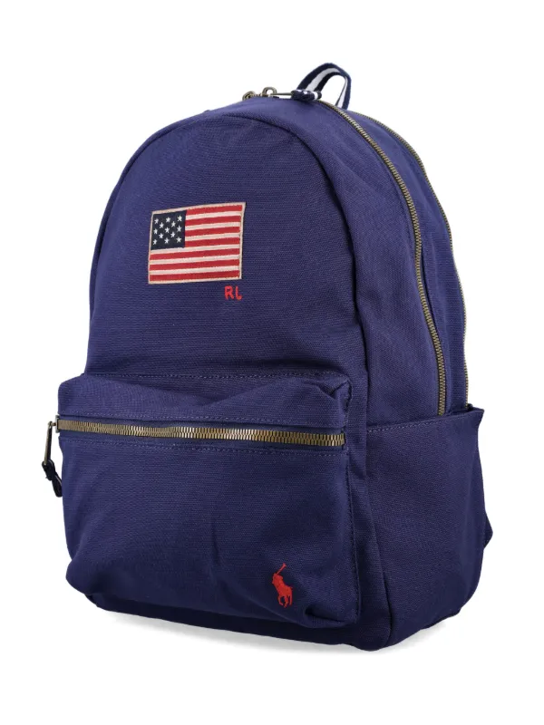POLO RALPH LAUREN KIDS American Backpack | Blue | FARFETCH