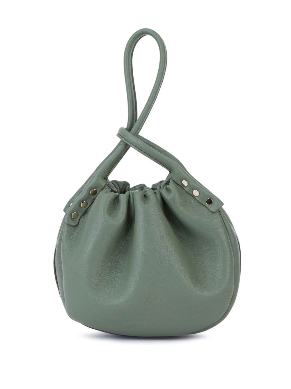 Shop Zanellato Gathered-pouch Shoulder Bag In Grün