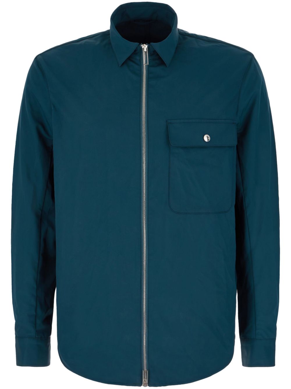 Emporio Armani chest pocket shirt - Blue