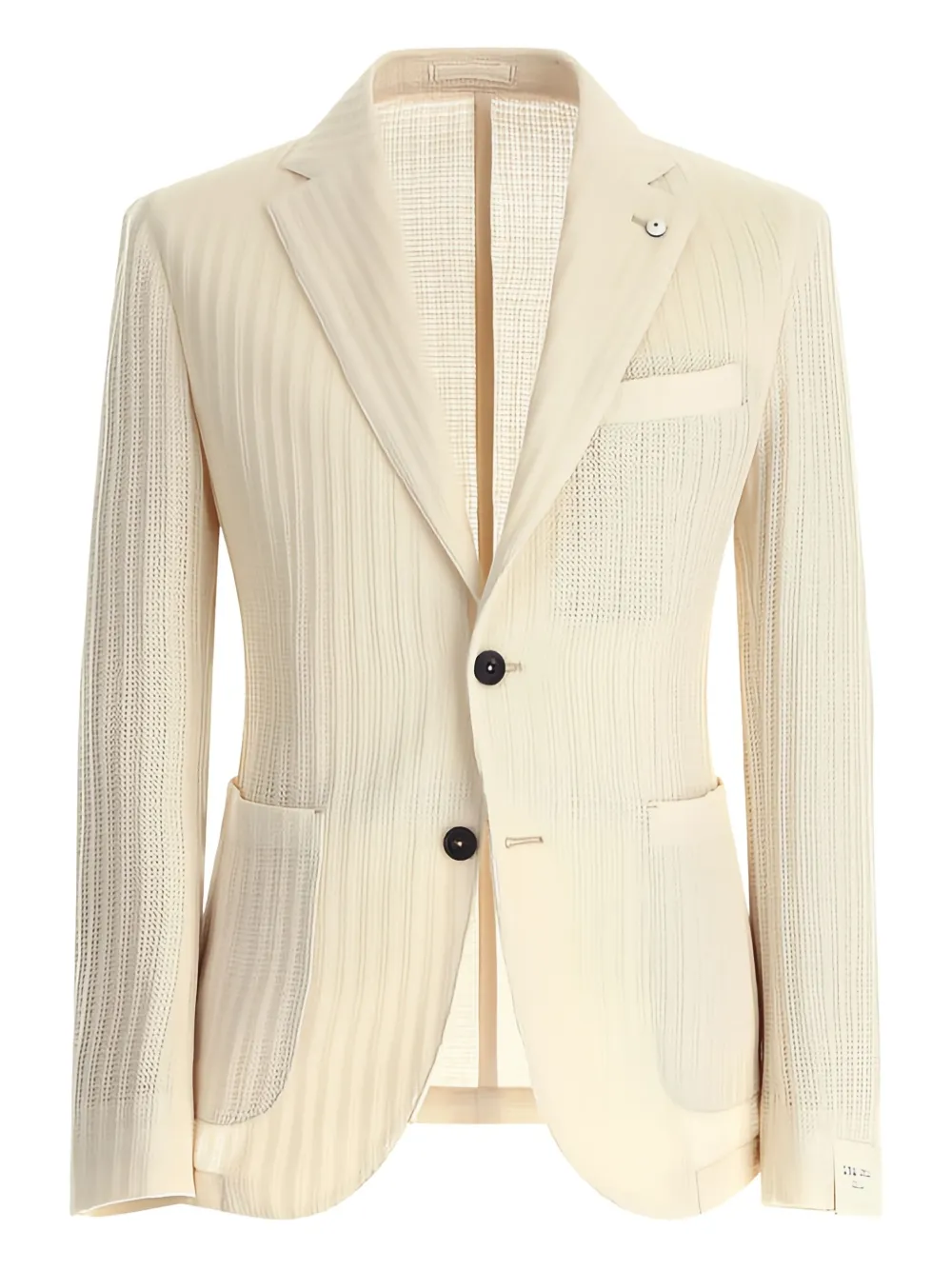 L.B.M. 1911 single-breasted blazer - Beige
