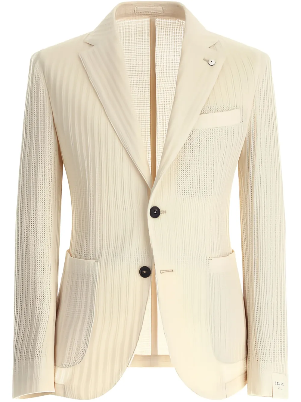 single-breasted blazer