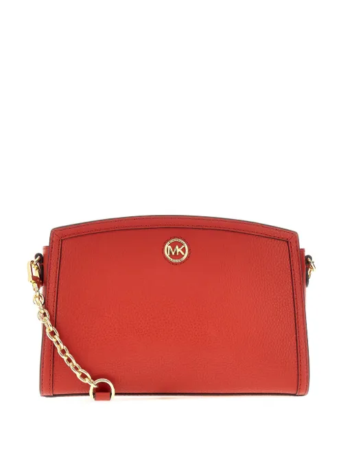 Grand sac Chantal à bandoulière en cuir - Michael Kors - Modalova