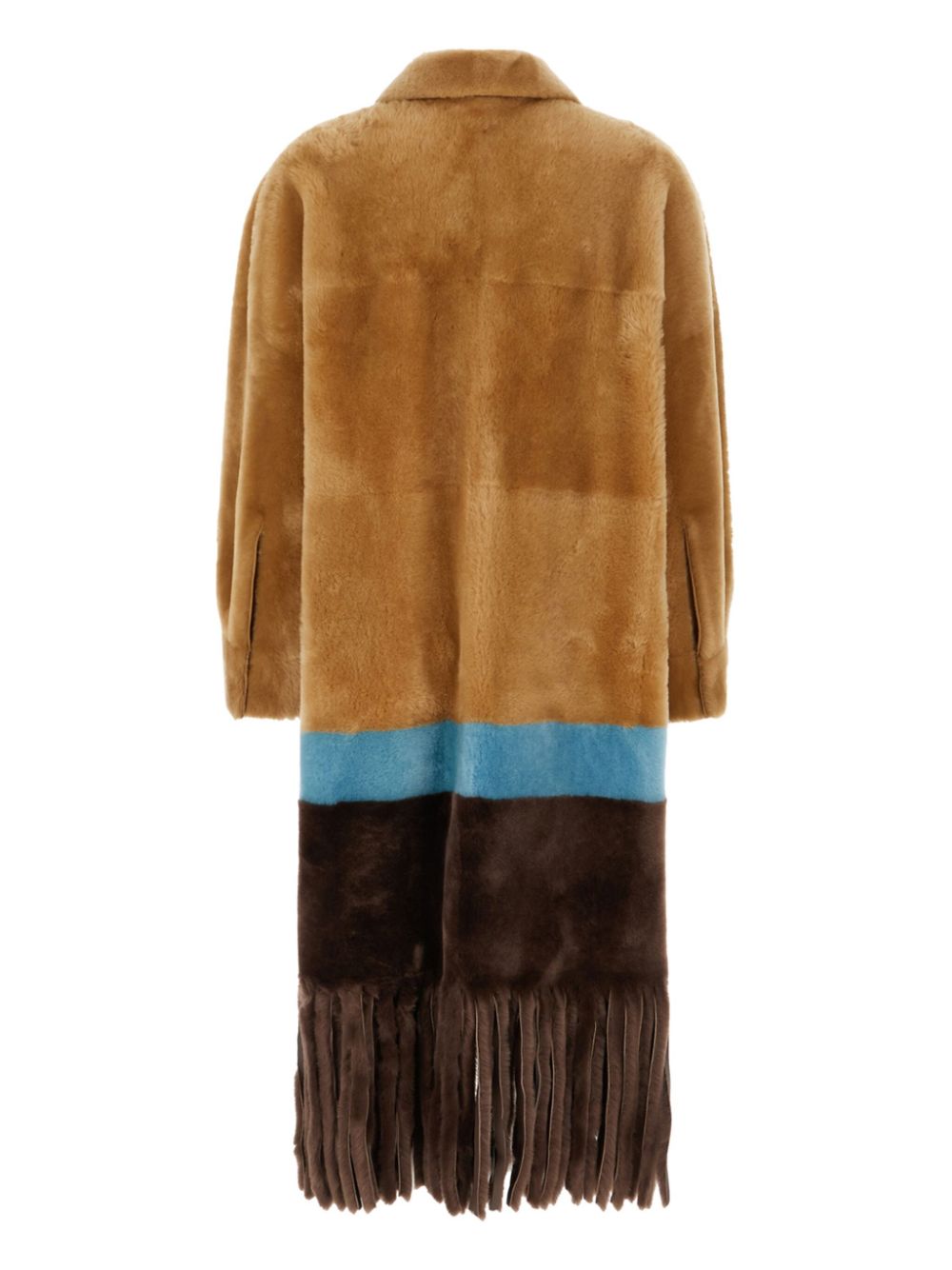 Blancha shearling coat - Bruin