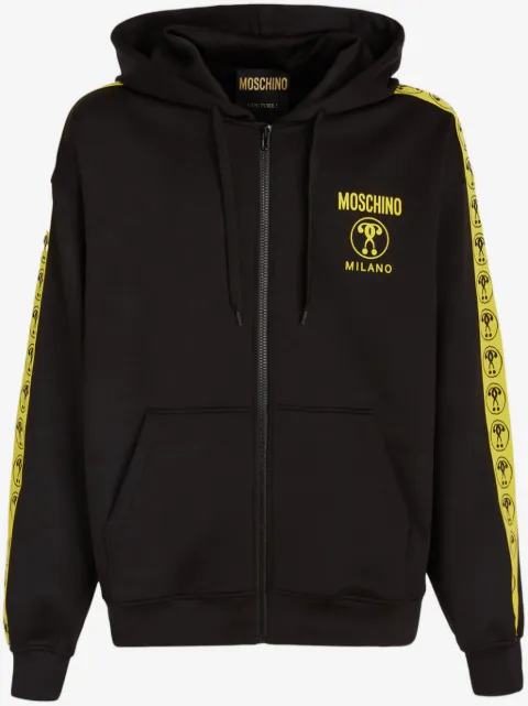 Moschino logo-print hoodie