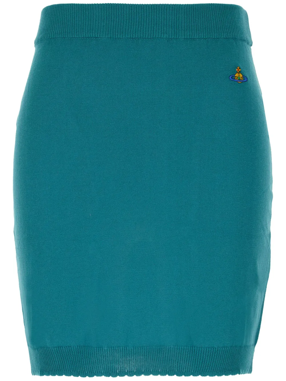 Vivienne Westwood cotton mini skirt - Blue