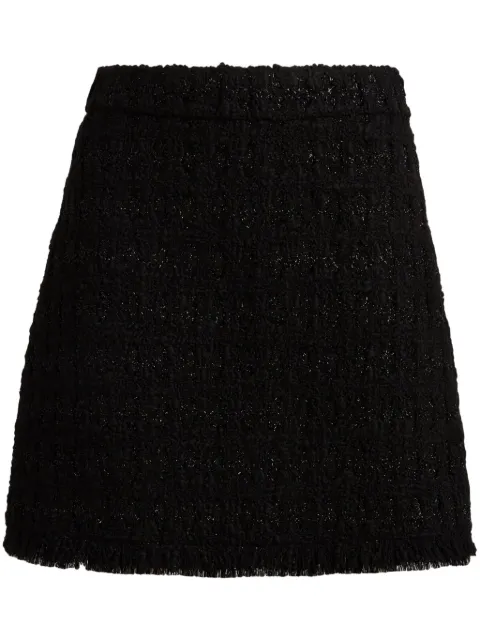 Tory Burch falda corta de tweed
