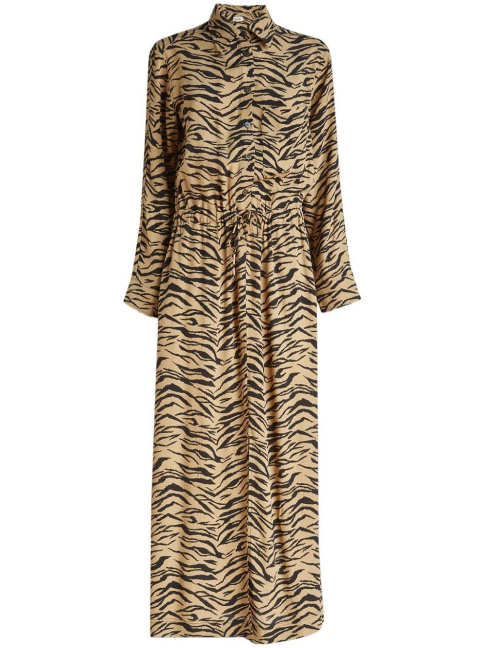 Zadig&Voltaire tiger-striped maxi dress