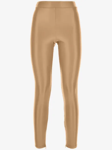 Michael Kors faux-leather leggings