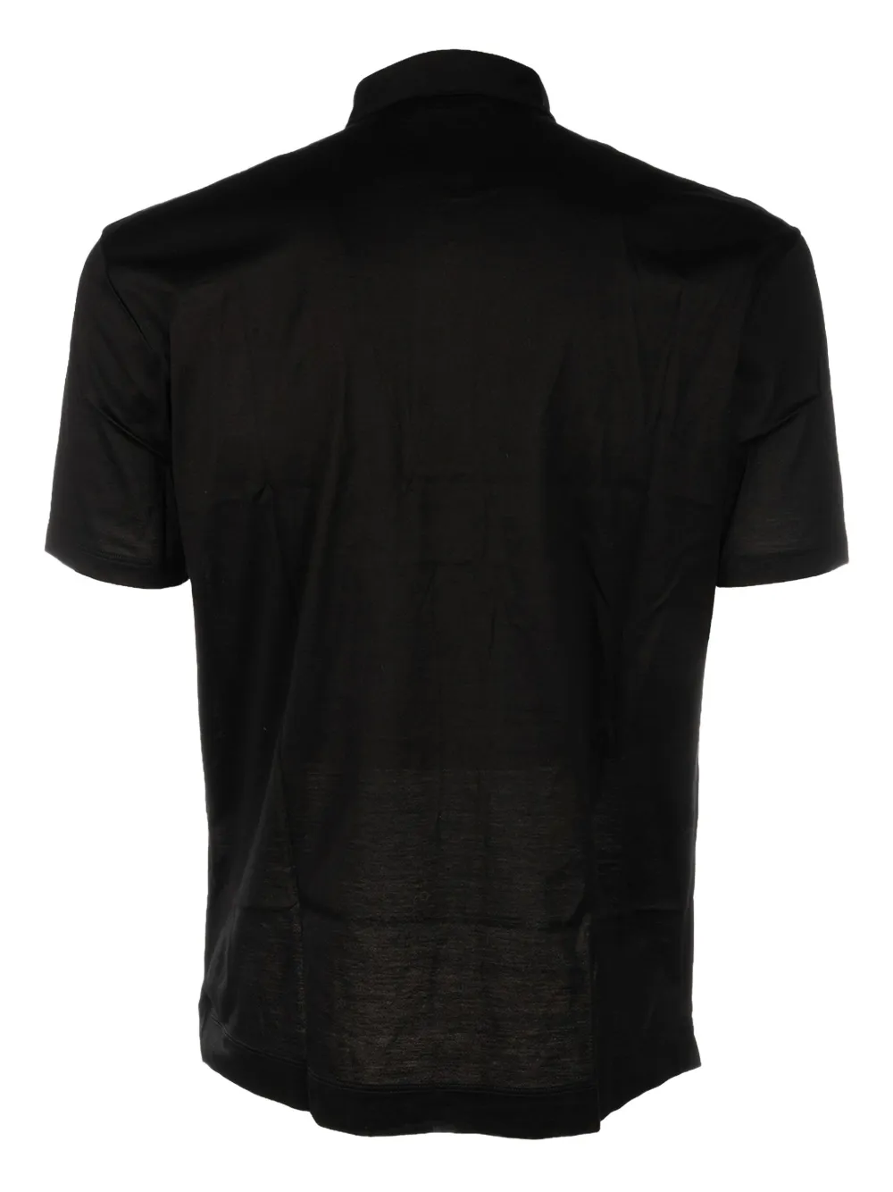 Hosio Poloshirt met korte mouwen - Zwart