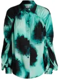 Del Core printed shirt - Green