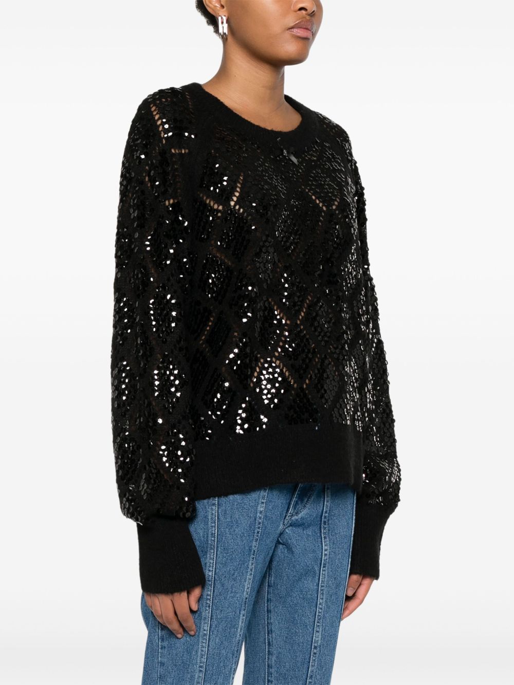 ROTATE BIRGER CHRISTENSEN sequined sweater Women