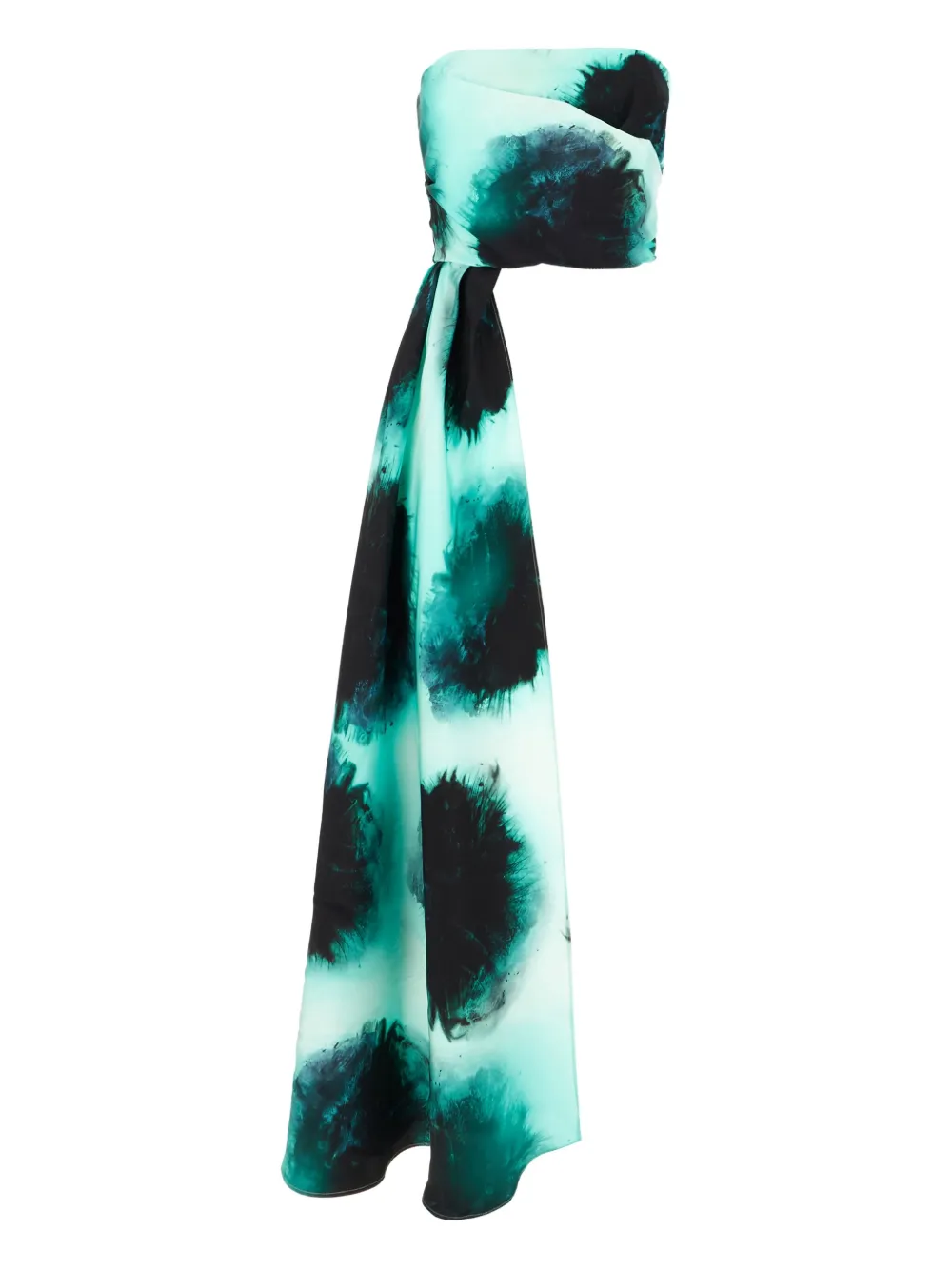 Del Core Tie-dye Top In Green