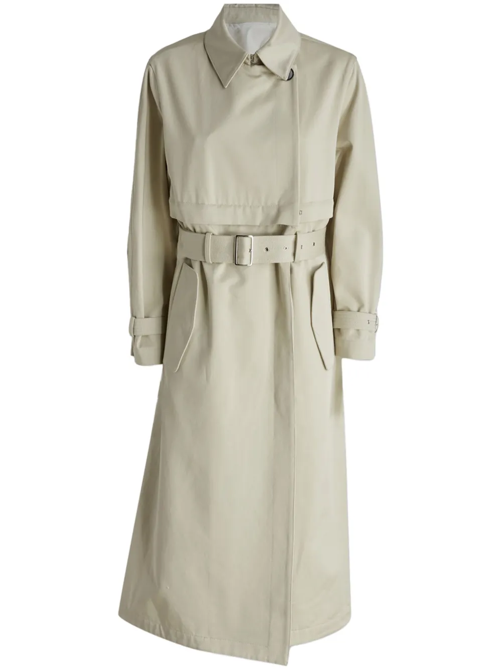 gabardine trench coat