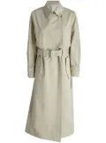Del Core gabardine trench coat - Neutrals