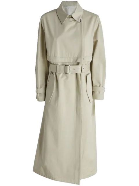 Del Core gabardine trench coat