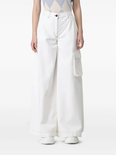 Ballantyne wide-leg cargo jeans