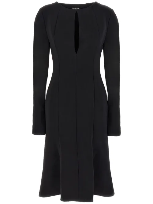 TOM FORD robe à découpes - Noir - TOM FORD - Modalova