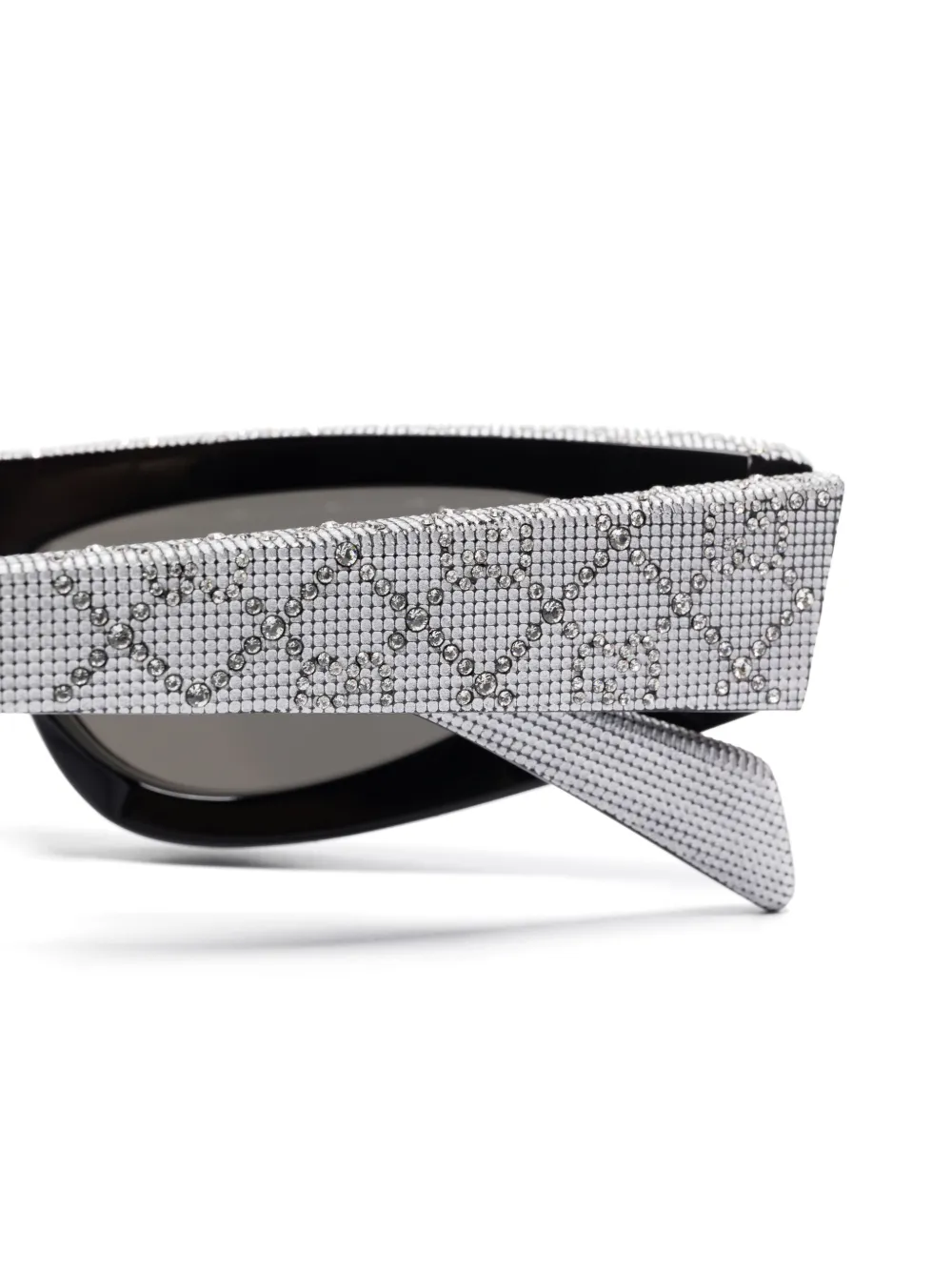 Gucci Eyewear Zonnebril met cat-eye montuur Zilver