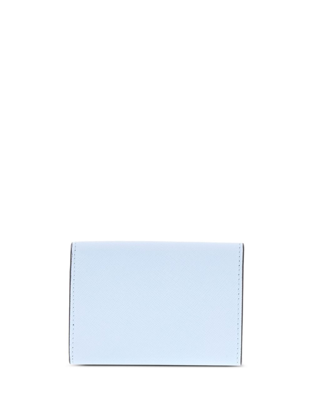 Marni tri-fold Saffiano-leather wallet - Wit