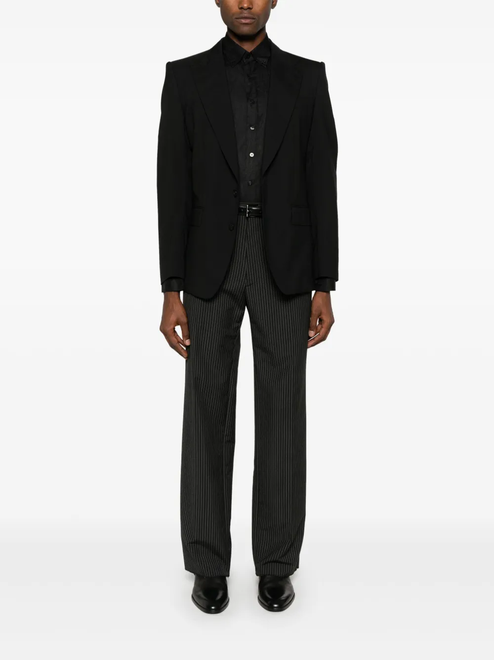 ETRO Overhemd met jacquard - Zwart