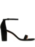 Stuart Weitzman 80mm Nearlynude sandals - Black