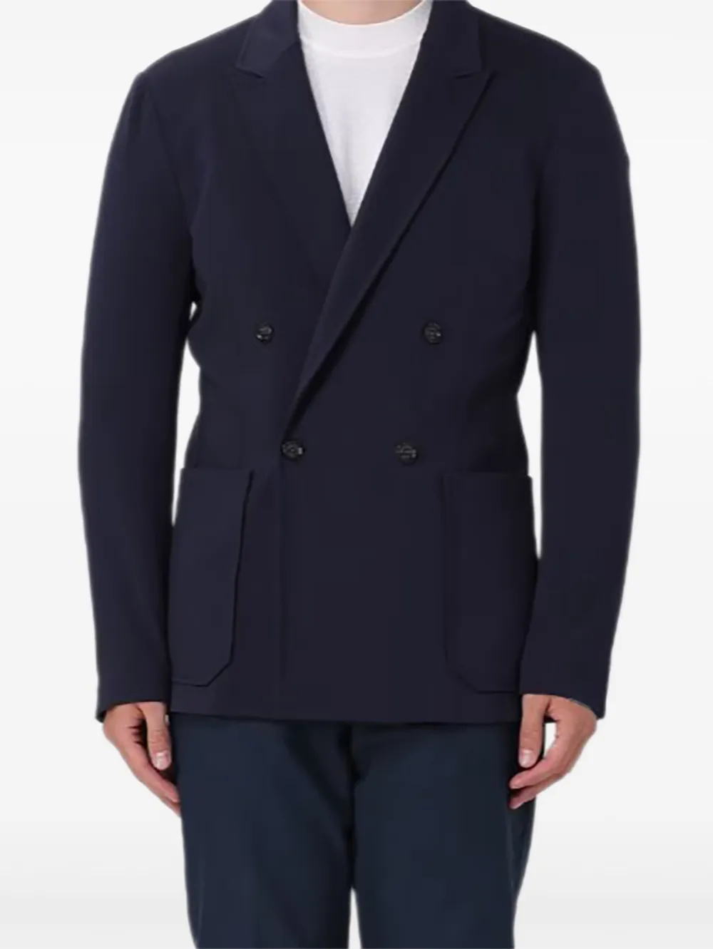 Paolo Pecora double-breasted blazer | Blue | Image 1