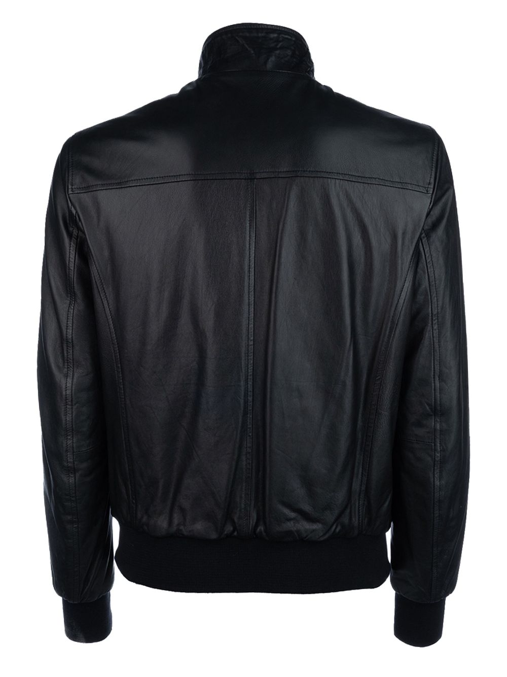 Stewart leather jacket - Black