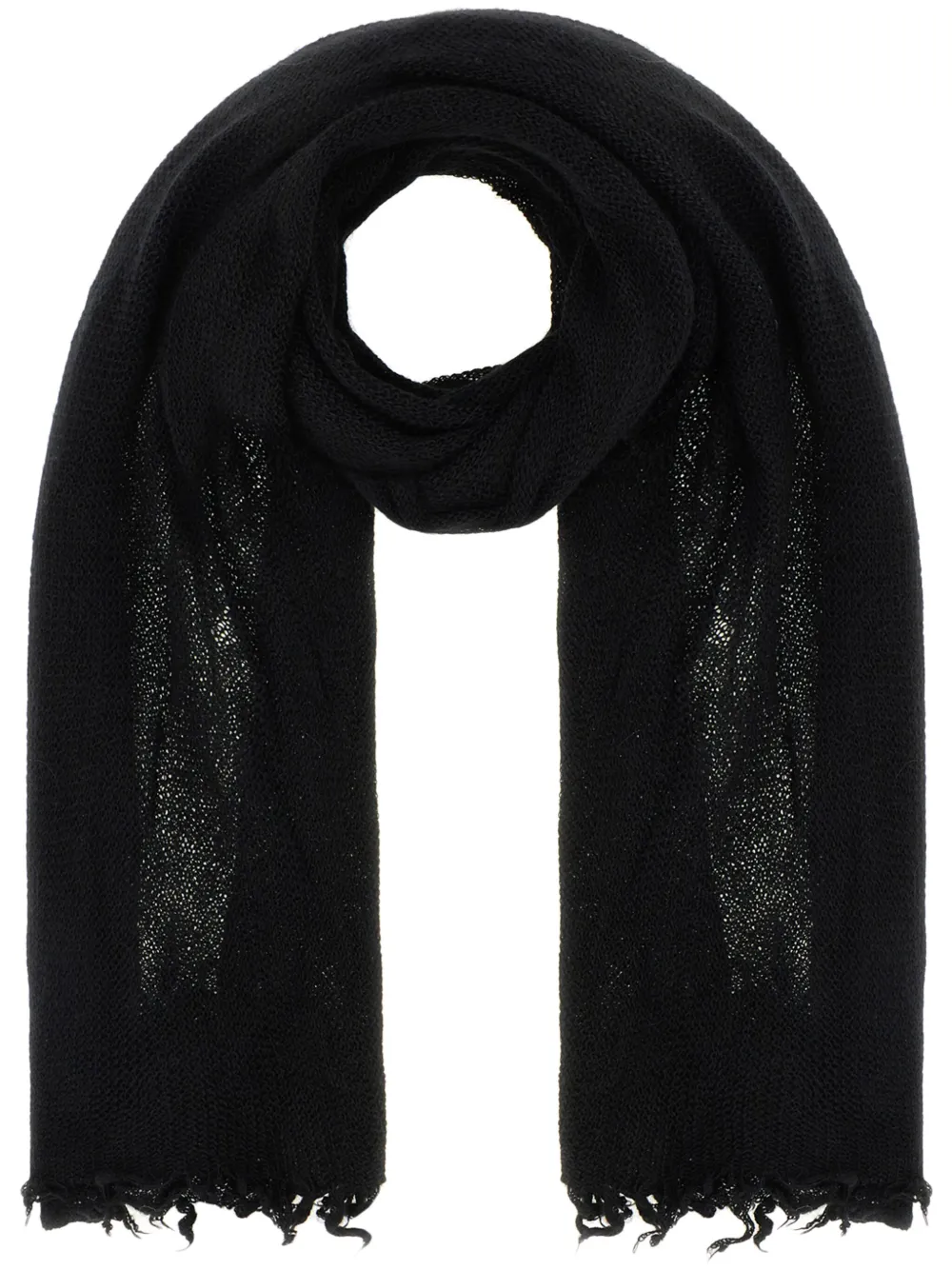 Dolce & Gabbana Gerafelde sjaal Zwart