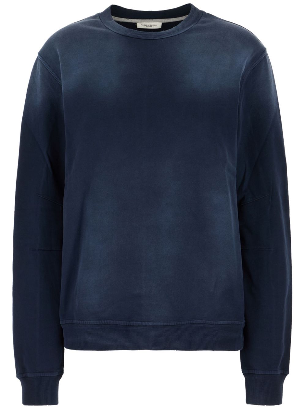 Paolo Pecora tie-dye sweatshirt - Blue