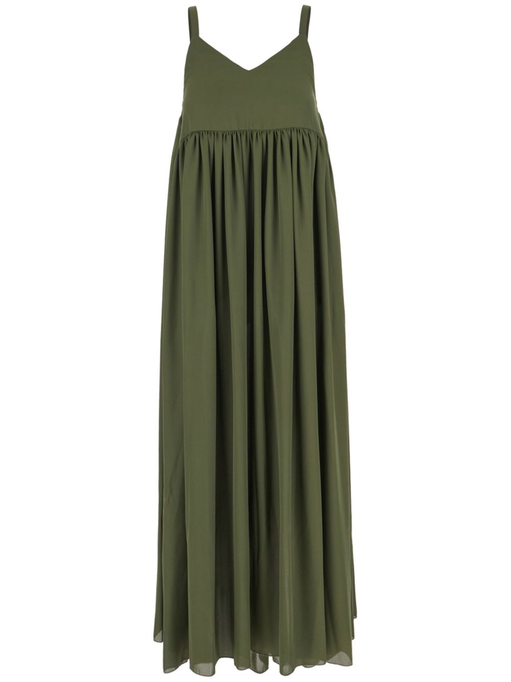 V-neck maxi dress