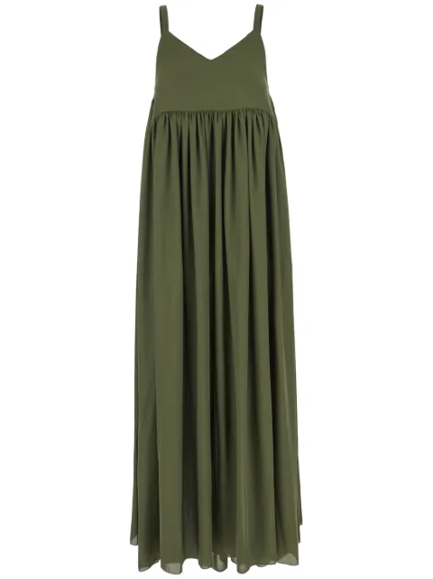 Ballantyne vestido largo con cuello en V