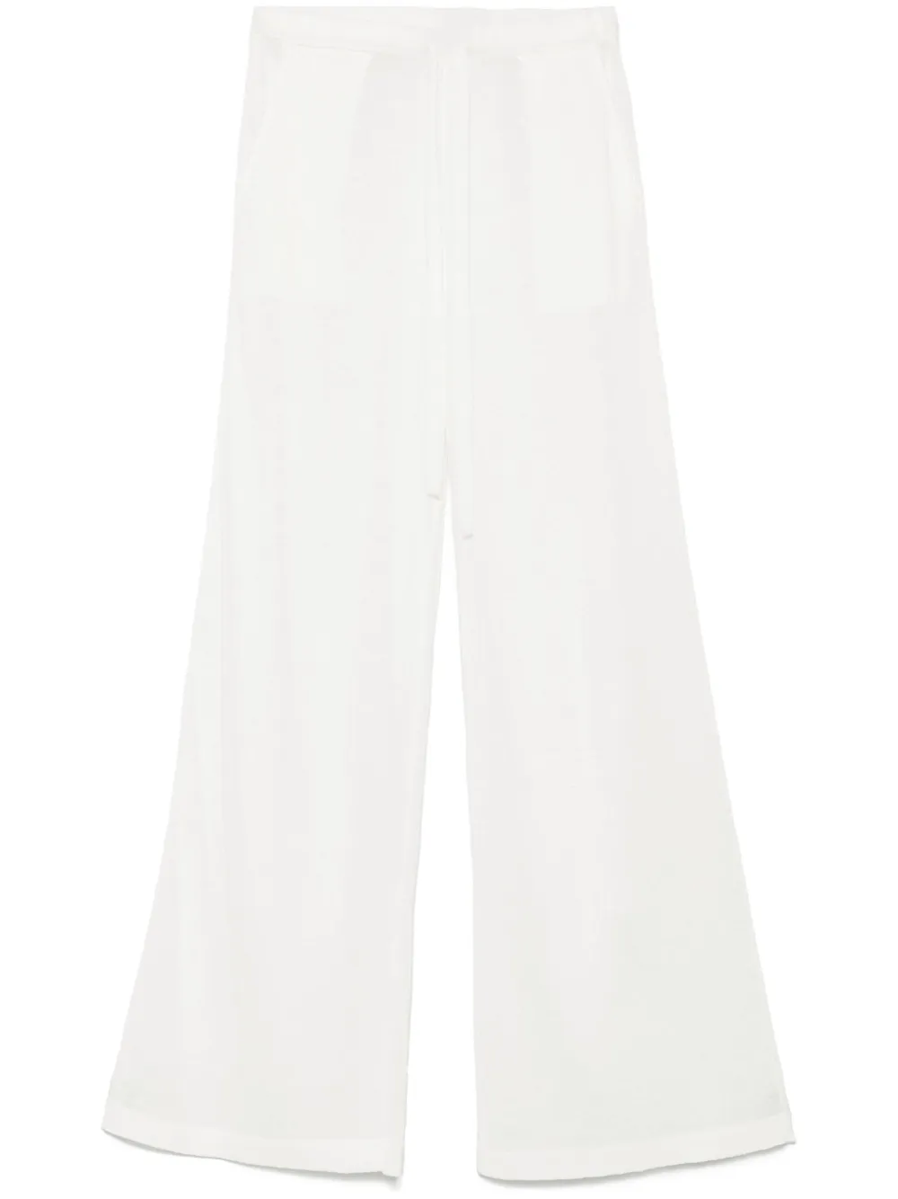 fine-knit trousers