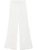 P.A.R.O.S.H. fine-knit trousers - White