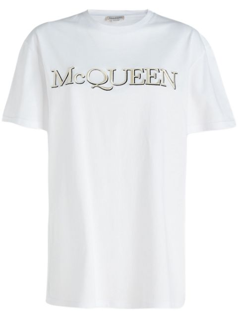 Alexander McQueen logo-print t-shirt Women