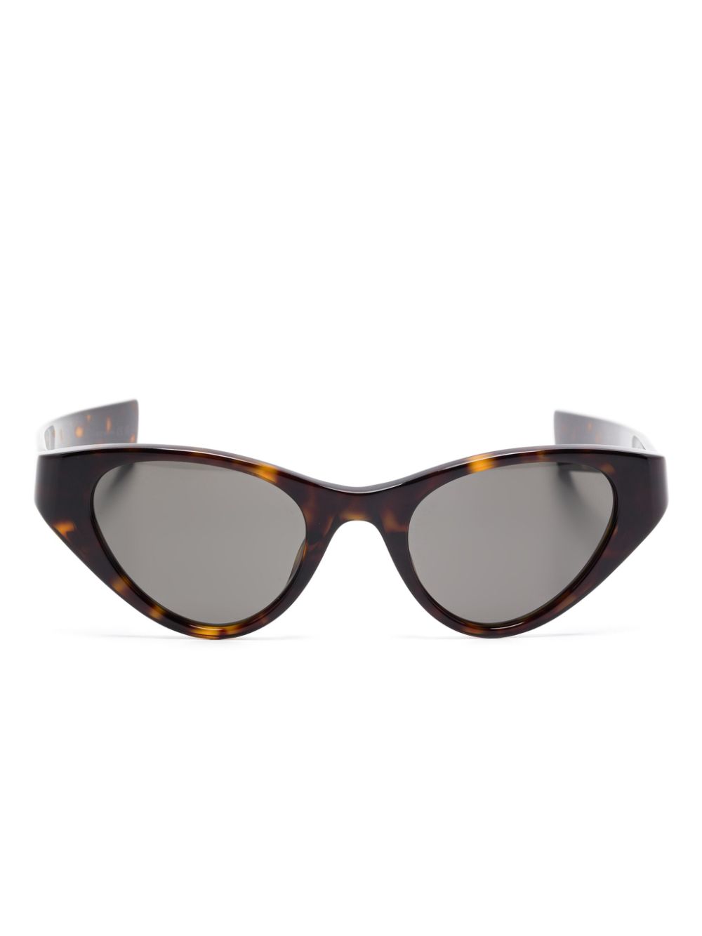 Saint Laurent Eyewear Zonnebril met cat-eye montuur Zwart