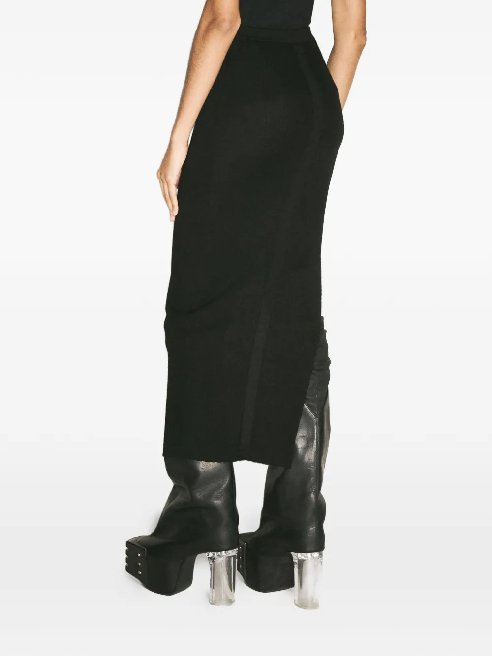 Rick Owens Theresa maxi-rok Zwart
