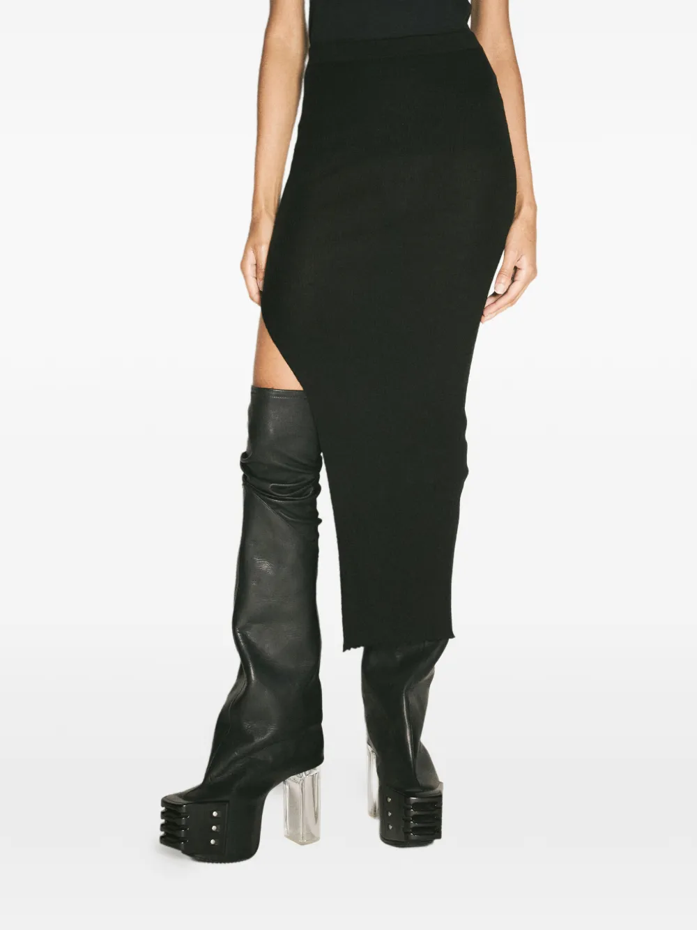 Rick Owens Theresa maxi-rok Zwart