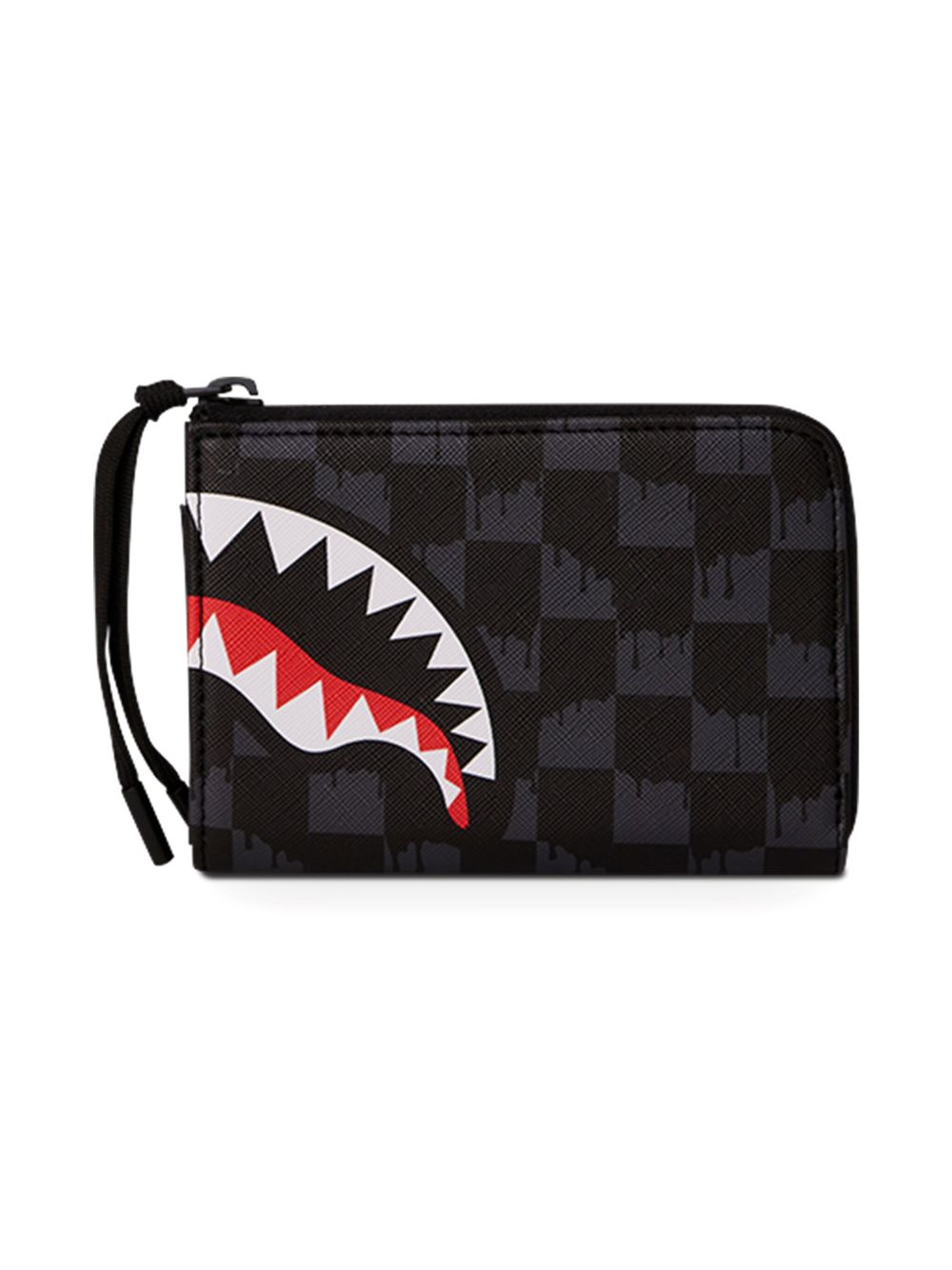 sprayground kid Drip Check Wallet - Zwart