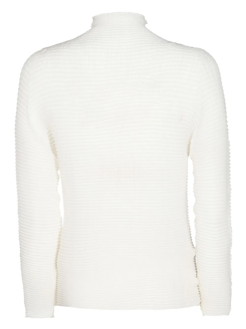 Issey Miyake Geplooide trui Wit